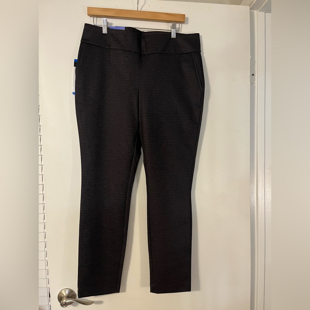 Black & Grey Pixie Pants. Size Large. NWT.